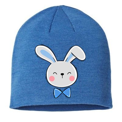 Bunny Face Dad Daddy Papa Easter Bunny Gift Sustainable Beanie