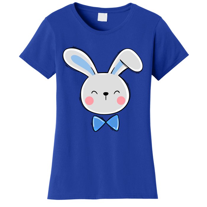 Bunny Face Dad Daddy Papa Easter Bunny Gift Women's T-Shirt