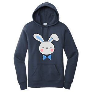 Bunny Face Dad Daddy Papa Easter Bunny Gift Women's Pullover Hoodie