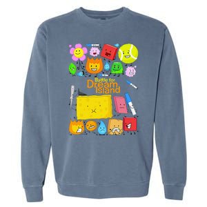 Battle For Dream Island Essential Garment-Dyed Sweatshirt