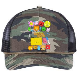 Battle For Dream Island Essential Retro Rope Trucker Hat Cap