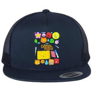 Battle For Dream Island Essential Flat Bill Trucker Hat