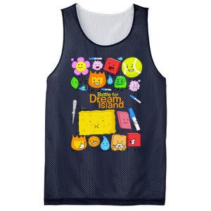 Battle For Dream Island Essential Mesh Reversible Basketball Jersey Tank