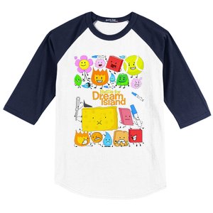 Battle For Dream Island Essential Baseball Sleeve Shirt