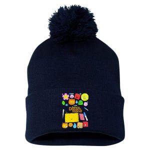 Battle For Dream Island Essential Pom Pom 12in Knit Beanie