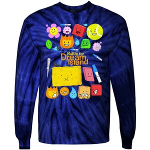 Battle For Dream Island Essential Tie-Dye Long Sleeve Shirt