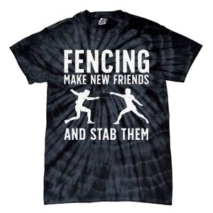 Best Fencing Design Fencing Sport Fencer Tie-Dye T-Shirt