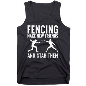 Best Fencing Design Fencing Sport Fencer Tank Top