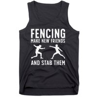 Best Fencing Design Fencing Sport Fencer Tank Top