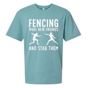 Best Fencing Design Fencing Sport Fencer Sueded Cloud Jersey T-Shirt