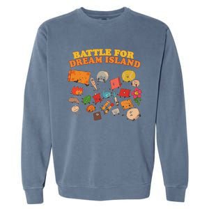 Battle For Dream Island Birthday Costume Garment-Dyed Sweatshirt