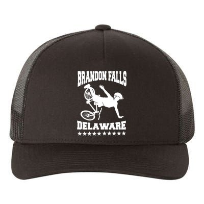 Brandon Falls Delaware Joe Biden Bike Ride Yupoong Adult 5-Panel Trucker Hat