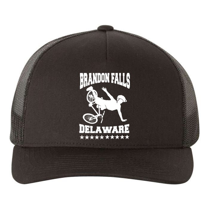 Brandon Falls Delaware Joe Biden Bike Ride Yupoong Adult 5-Panel Trucker Hat