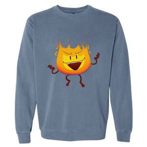 Battle For Dream Island Creator Garment-Dyed Sweatshirt