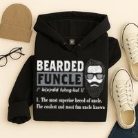 Bearded Funcle Definition Hoodie