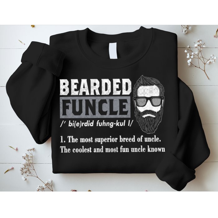 Bearded Funcle Definition Sweatshirt