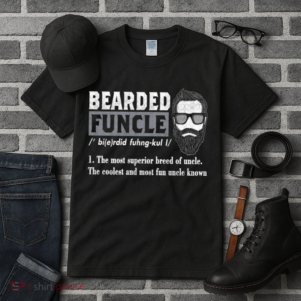Bearded Funcle Definition Tall T-Shirt
