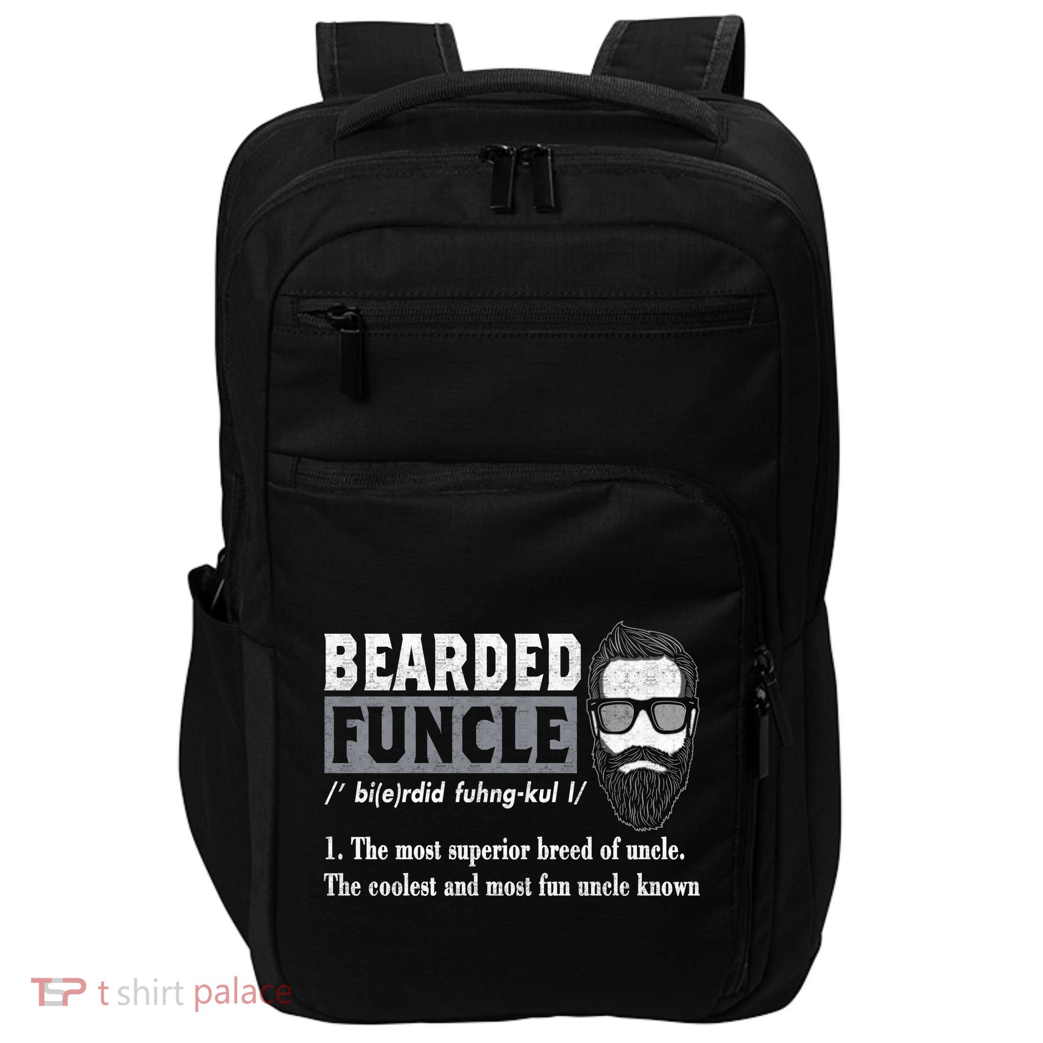 Bearded Funcle Definition Impact Tech Backpack