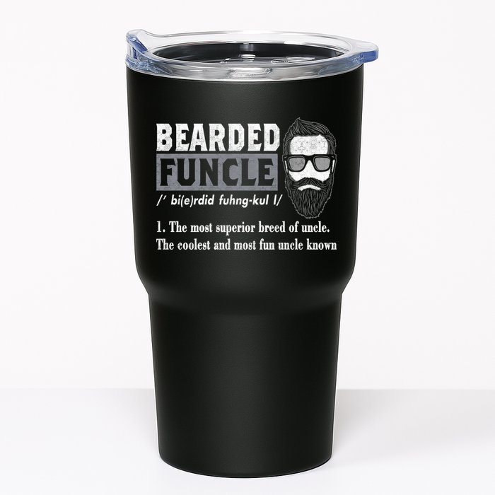 Bearded Funcle Definition Tumbler