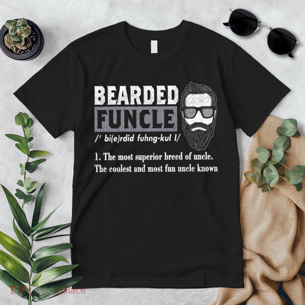 Bearded Funcle Definition Premium T-Shirt