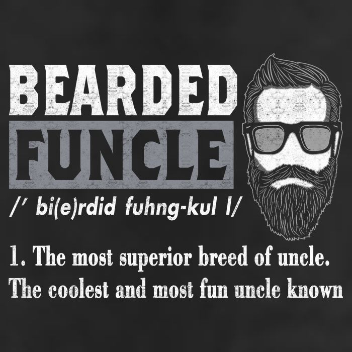 Bearded Funcle Definition Golf Towel