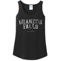 Brandon Falls Delaware Funny Joe Biden Bike Crash Pro Trump Ladies Essential Tank