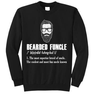 Bearded Funcle Definition Sweatshirt