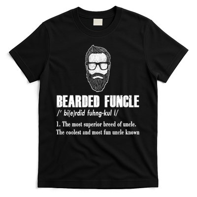Bearded Funcle Definition T-Shirt