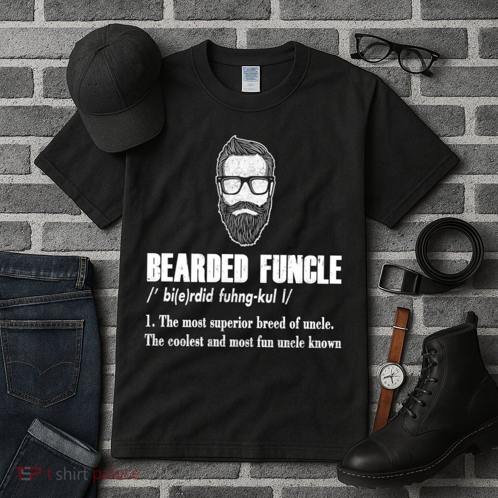 Bearded Funcle Definition Tall T-Shirt