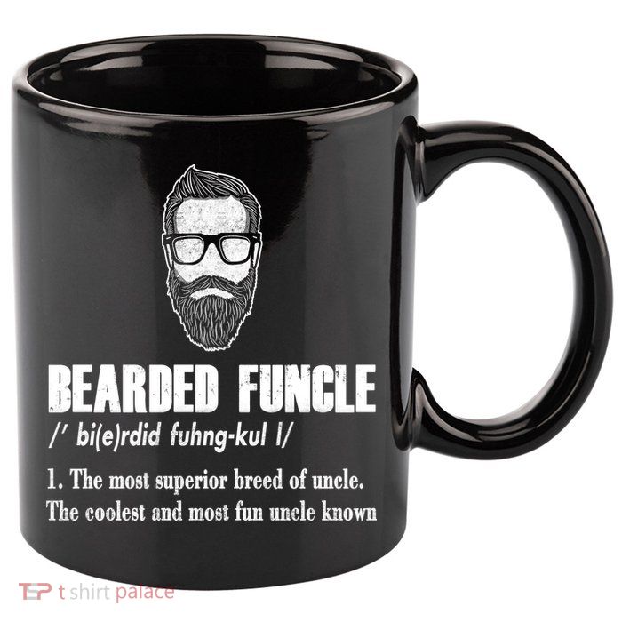 Bearded Funcle Definition 11oz C Handle Ceramic Mug