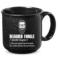 Bearded Funcle Definition 15oz Campfire Ceramic Mug