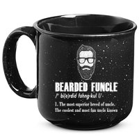 Bearded Funcle Definition 15oz Campfire Ceramic Mug