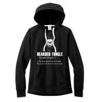 Bearded Funcle Definition Women's Fleece Hoodie