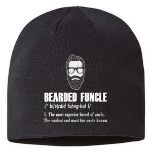 Bearded Funcle Definition Sustainable Beanie