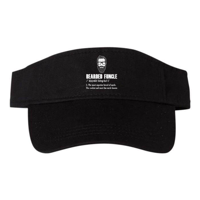 Bearded Funcle Definition Valucap Bio-Washed Visor