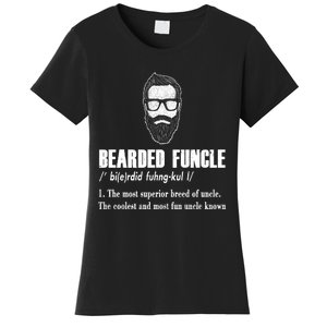 Bearded Funcle Definition Women's T-Shirt