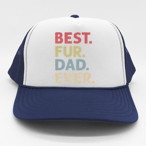 Best Fur Dad Ever Design For Cat Daddy Or Dog Father Trucker Hat