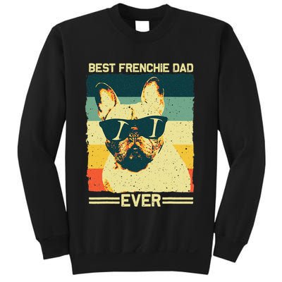 Best Frenchie Dad Design Father French Bulldog Lovers Sweatshirt
