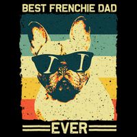Best Frenchie Dad Design Father French Bulldog Lovers Impact Tech Backpack