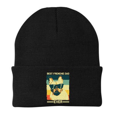 Best Frenchie Dad Design Father French Bulldog Lovers Beanie