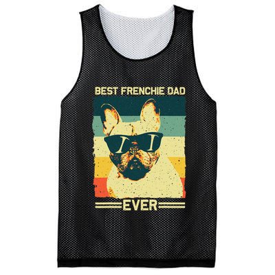 Best Frenchie Dad Design Father French Bulldog Lovers Mesh Reversible Basketball Jersey Tank