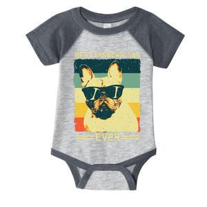 Best Frenchie Dad Design Father French Bulldog Lovers Infant Baby Jersey Bodysuit