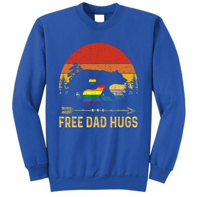 Bear Free Dad Hugs Fathers Day Lgbtq Pride Gift Sweatshirt