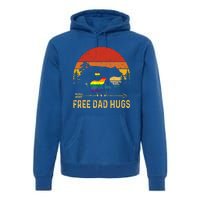 Bear Free Dad Hugs Fathers Day Lgbtq Pride Gift Premium Hoodie