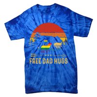 Bear Free Dad Hugs Fathers Day Lgbtq Pride Gift Tie-Dye T-Shirt