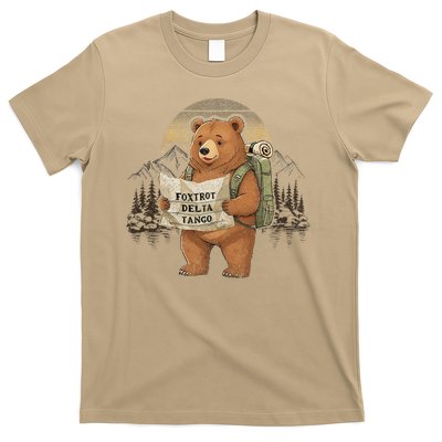 Bear Foxtrots Deltas Tangos Funny Bear Foxtrots Deltas T-Shirt