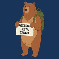Bear Foxtrots Deltas Tangos Funny Bear Foxtrots Deltas Infant Baby Jersey Bodysuit
