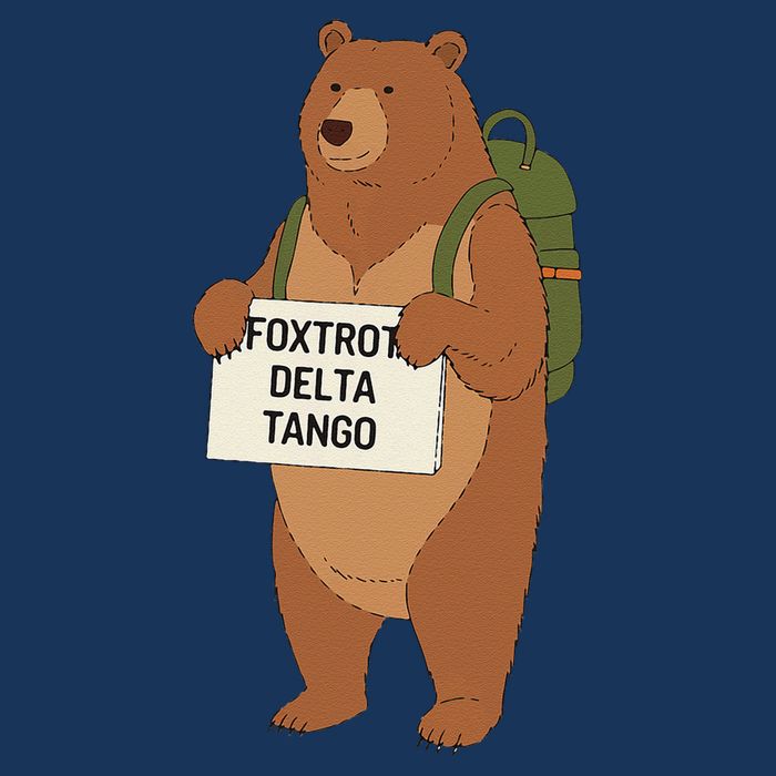 Bear Foxtrots Deltas Tangos Funny Bear Foxtrots Deltas Infant Baby Jersey Bodysuit