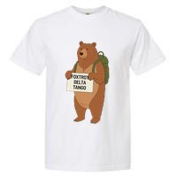Bear Foxtrots Deltas Tangos Funny Bear Foxtrots Deltas Garment-Dyed Heavyweight T-Shirt