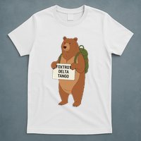 Bear Foxtrots Deltas Tangos Funny Bear Foxtrots Deltas T-Shirt